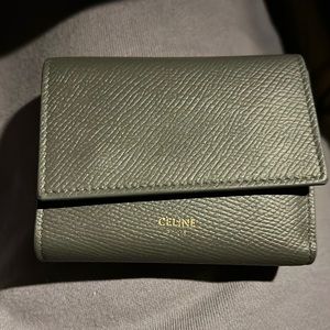 Gray Celine wallet
